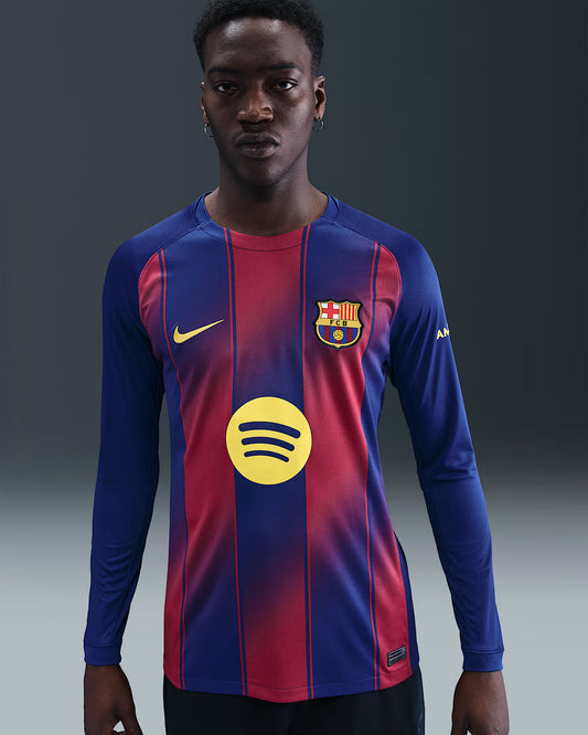 Barcelona Home Long sleeve 25/26 Stadium Version