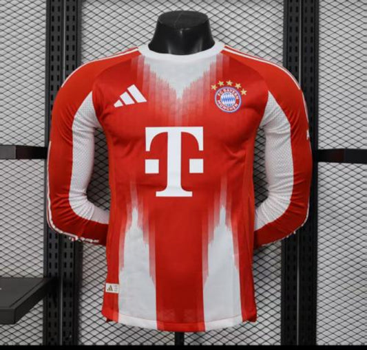 FC BAYERN 25/26 HOME AUTHENTIC JERSEy LONG SLEEVE