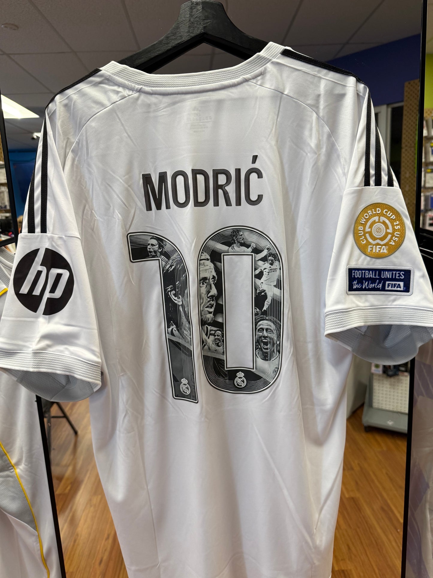 Real Madrid Men's Home Jersey 25/26 White with badges