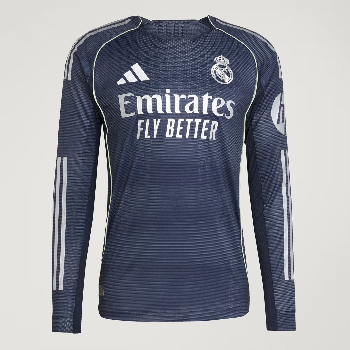 REAL MADRID 25/26 LONG SLEEVE AWAY AUTHENTIC JERSEY