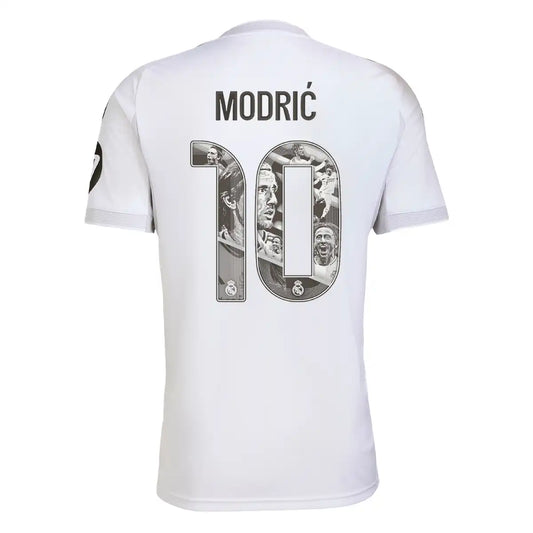 Real Madrid Men's Home Jersey 25/26 White with badges
